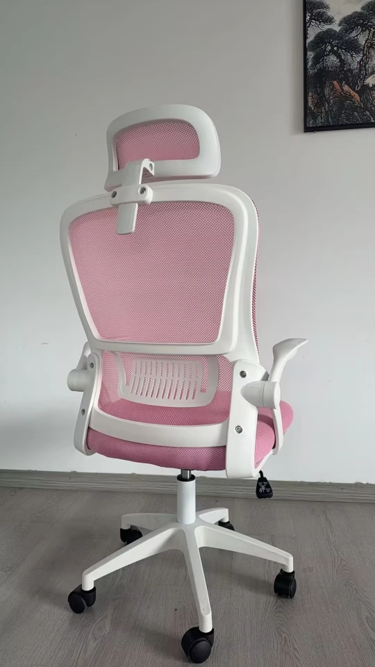 Silla de Oficina Rosada Task