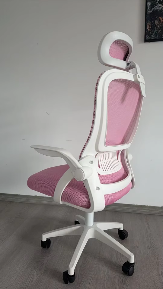 Silla de Oficina Rosada Task