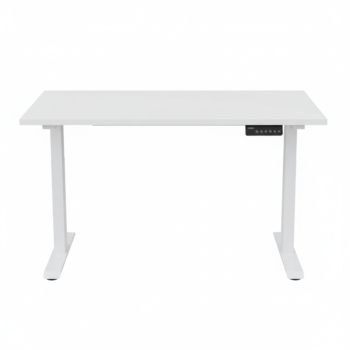 Escritorio Electrico Elevable Blanco 140x60cm — Standing Desk para Oficina — YIDRO Costa Rica