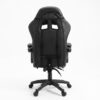 Silla Gamer CCS Blanca y Negra — Con Reposapiés — miniatura 5