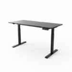 Escritorio Electrico Elevable Negro 140x60cm — Standing Desk Motor Silencioso — YIDRO Costa Rica