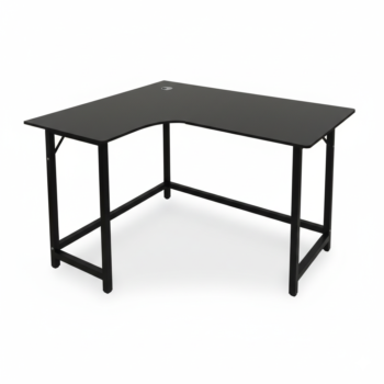 Escritorio Negro Tipo L 120x100x75cm — Gamer con Amplio Espacio de Trabajo — YIDRO Costa Rica