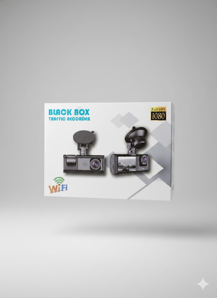 CAMARA TRIPLE PARA VEHICULOS C/WIFI
