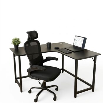 Escritorio L mediano + Silla Ejecutiva SF937