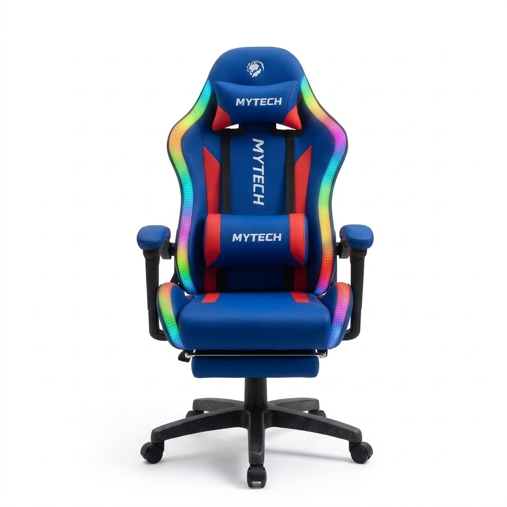 Silla gamer RGB con bluetooth y masajeador lumbar YIDRO Costa Rica