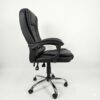 Silla Ejecutiva Lara YIDRO — base metálica cromada con 5 ruedas 360°